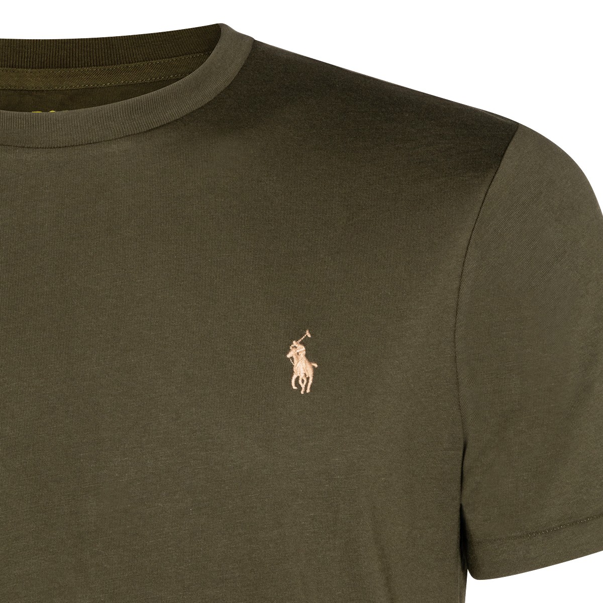 COMPANY OLIVE COTTON T-SHIRT