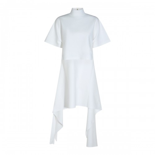 WHITE COTTON T-SHIRT