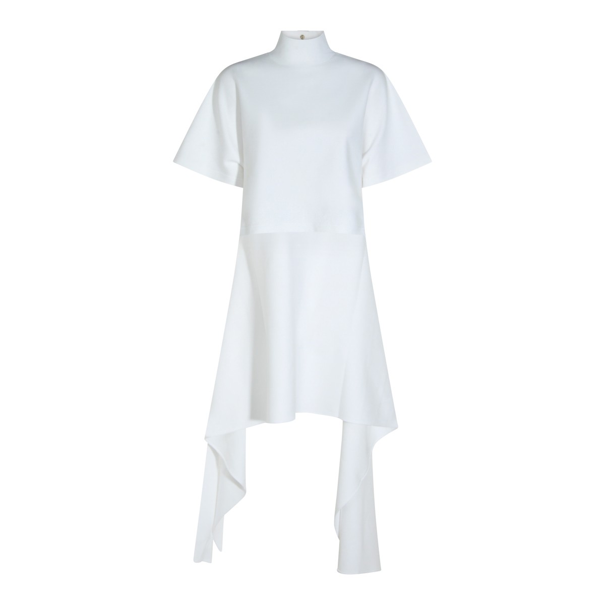 WHITE COTTON T-SHIRT