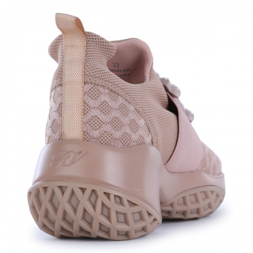 PINK VIV RUN STRASS SNEAKERS