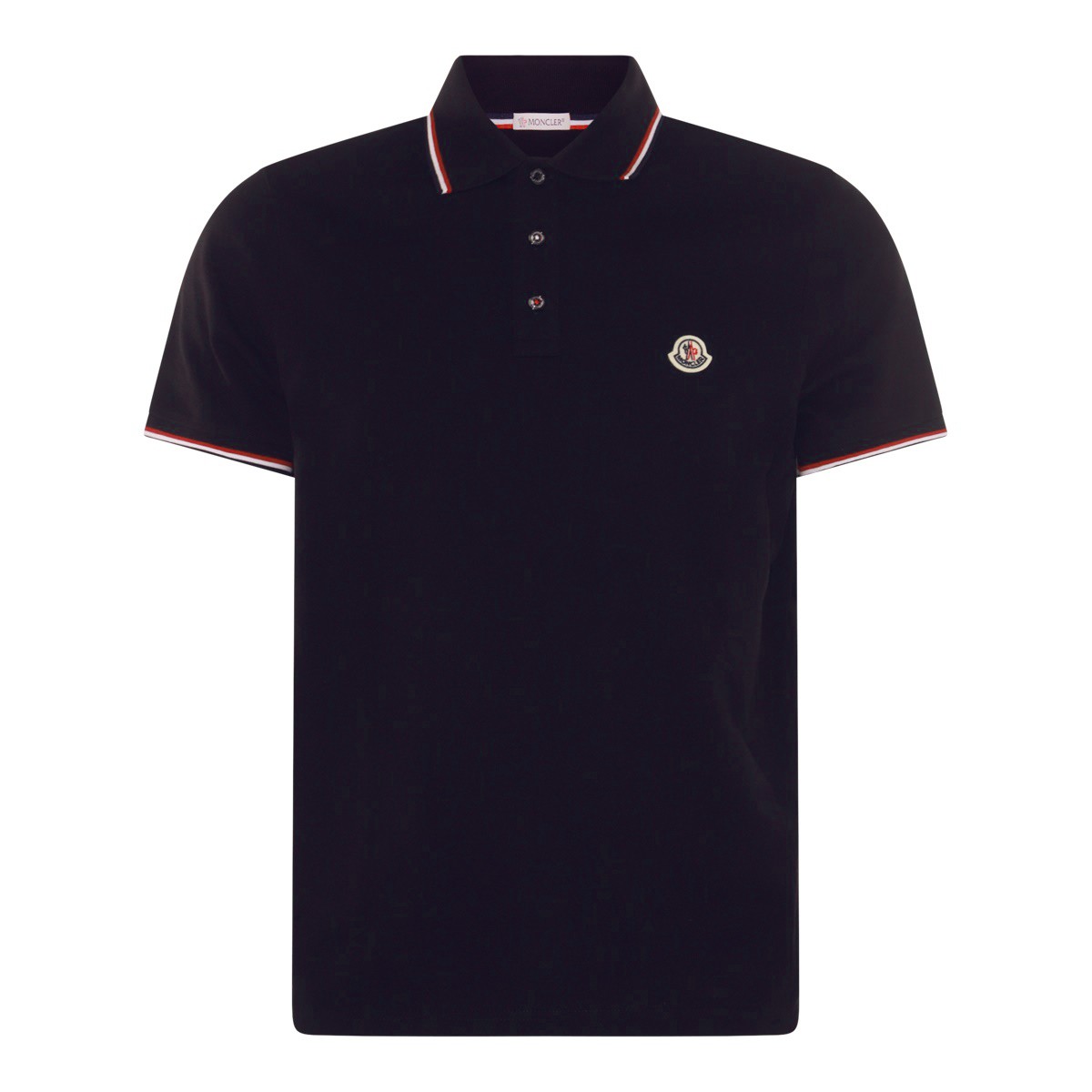 NAVY COTTON POLO SHIRT