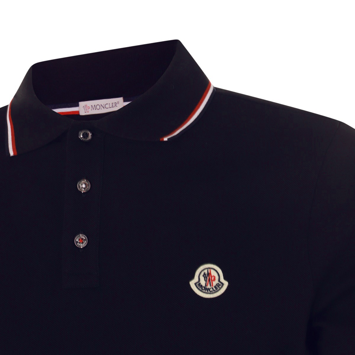 NAVY COTTON POLO SHIRT