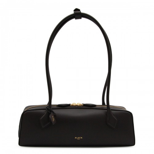 BLACK LEATHER LE TECKEL...