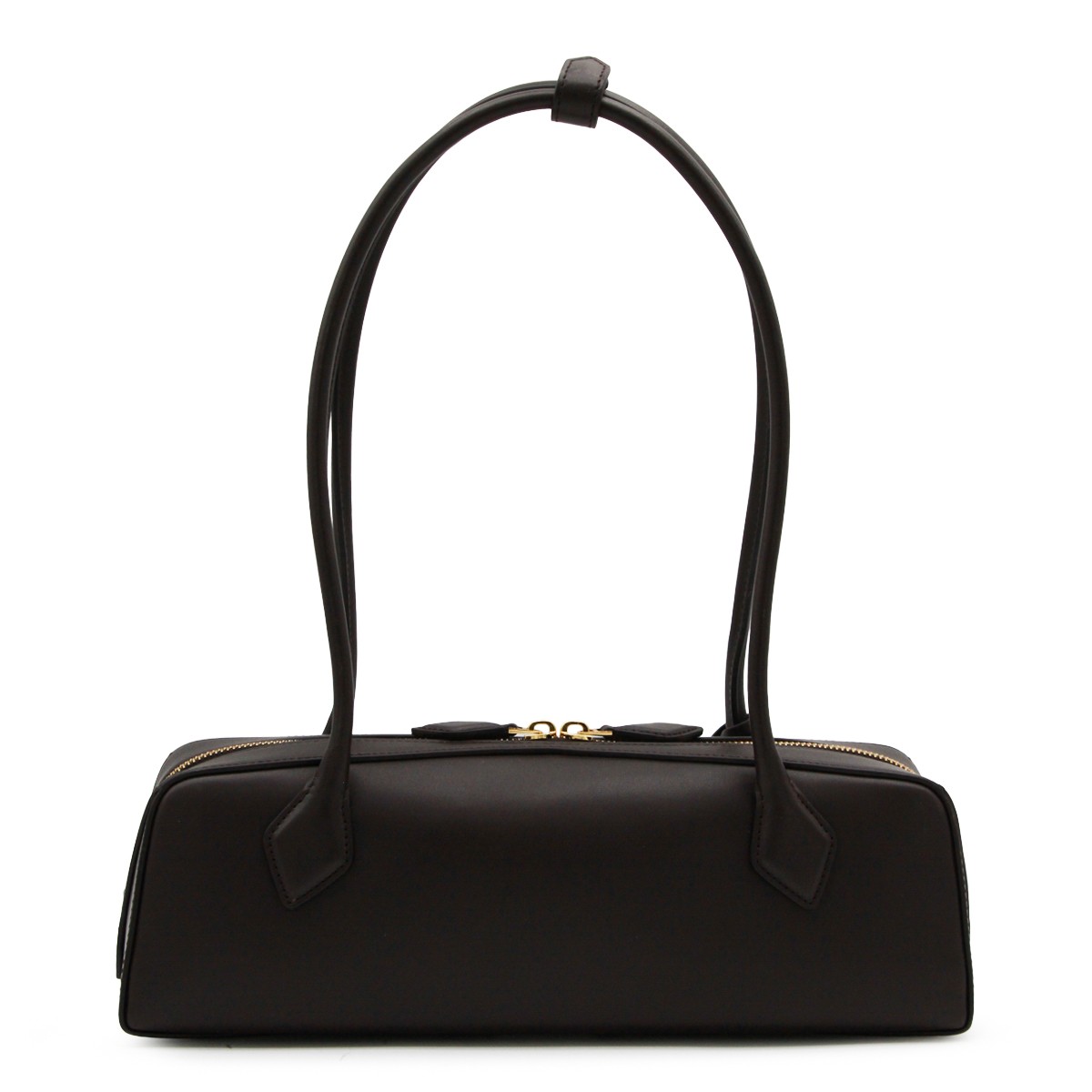 BLACK LEATHER LE TECKEL MEDIUM...