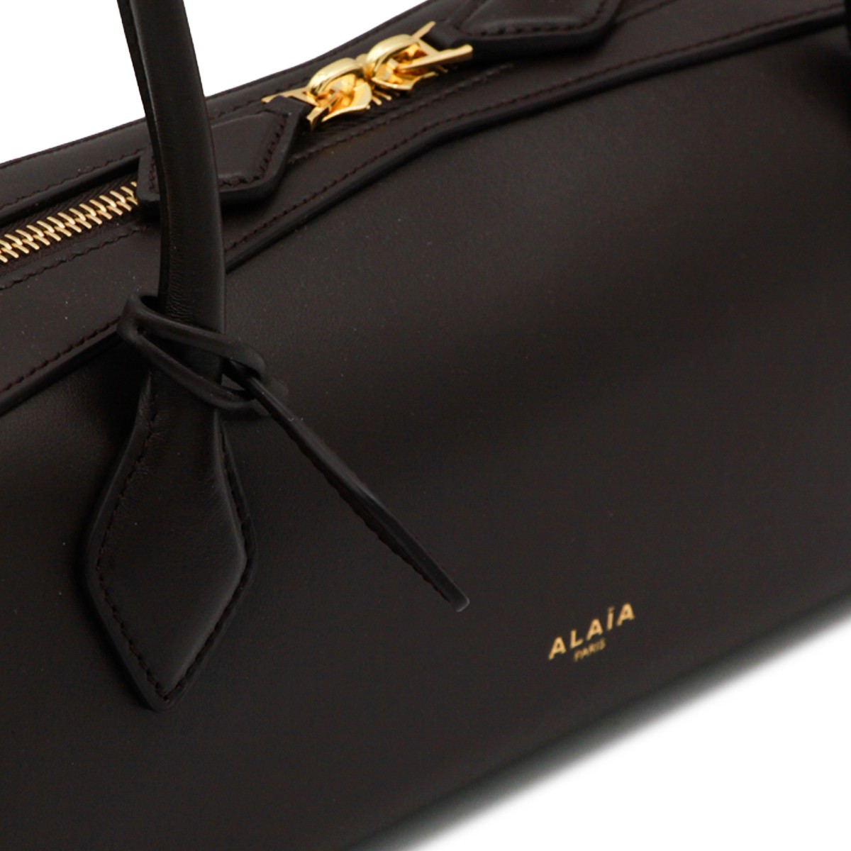 BLACK LEATHER LE TECKEL MEDIUM...
