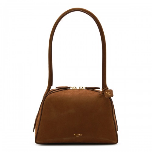 BROWN LEATHER LE BOULEDOGUE...