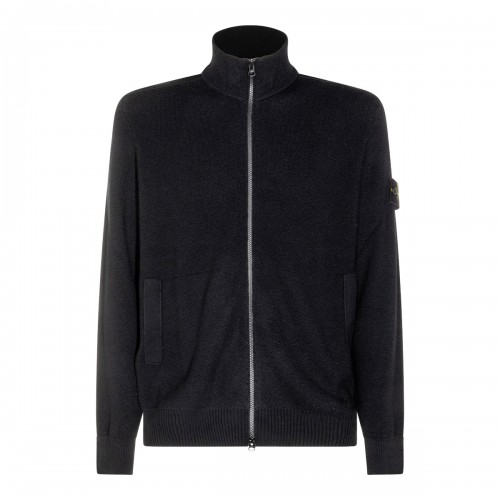 BLACK VIRGIN WOOL SWEATER