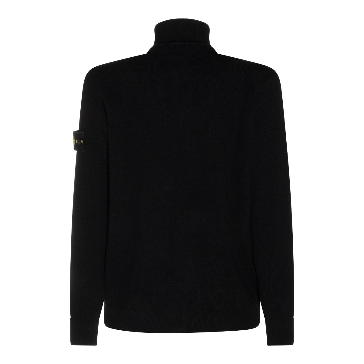 BLACK VIRGIN WOOL SWEATER