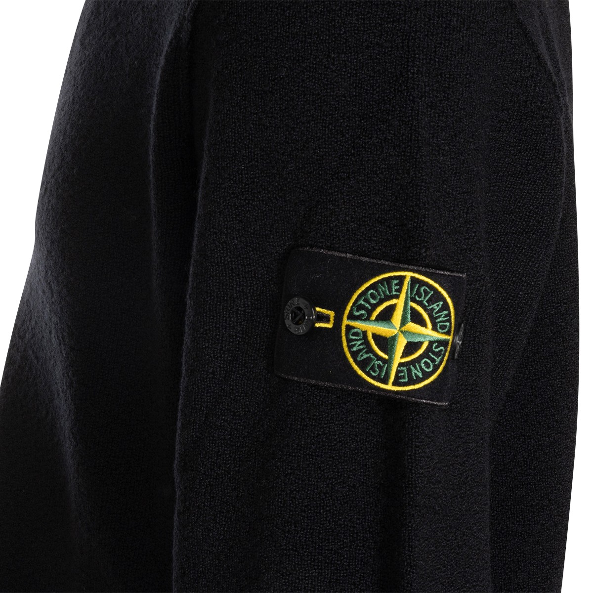 BLACK VIRGIN WOOL SWEATER