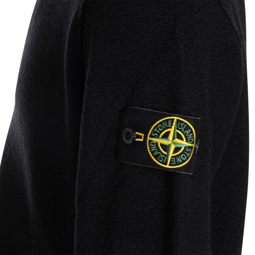 BLACK VIRGIN WOOL SWEATER