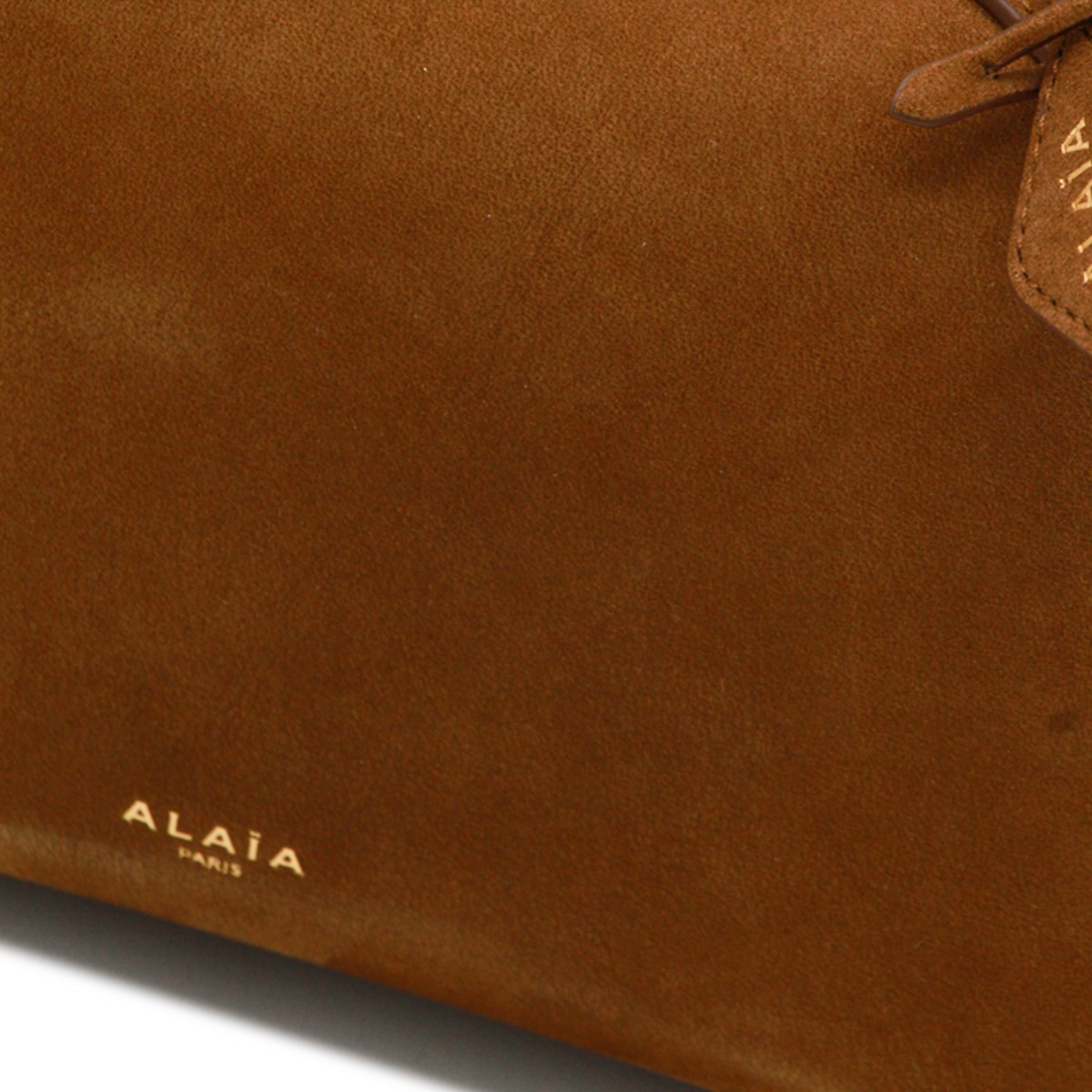 BROWN LEATHER LE BOULEDOGUE SMALL...