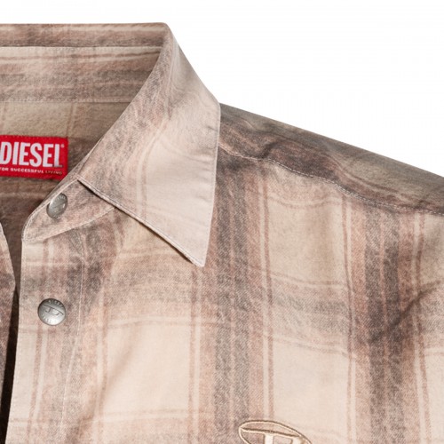 BEIGE CHECK SHIRT