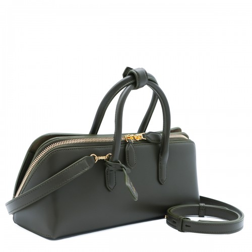 DARK GREEN LEATHER DELTA... 2