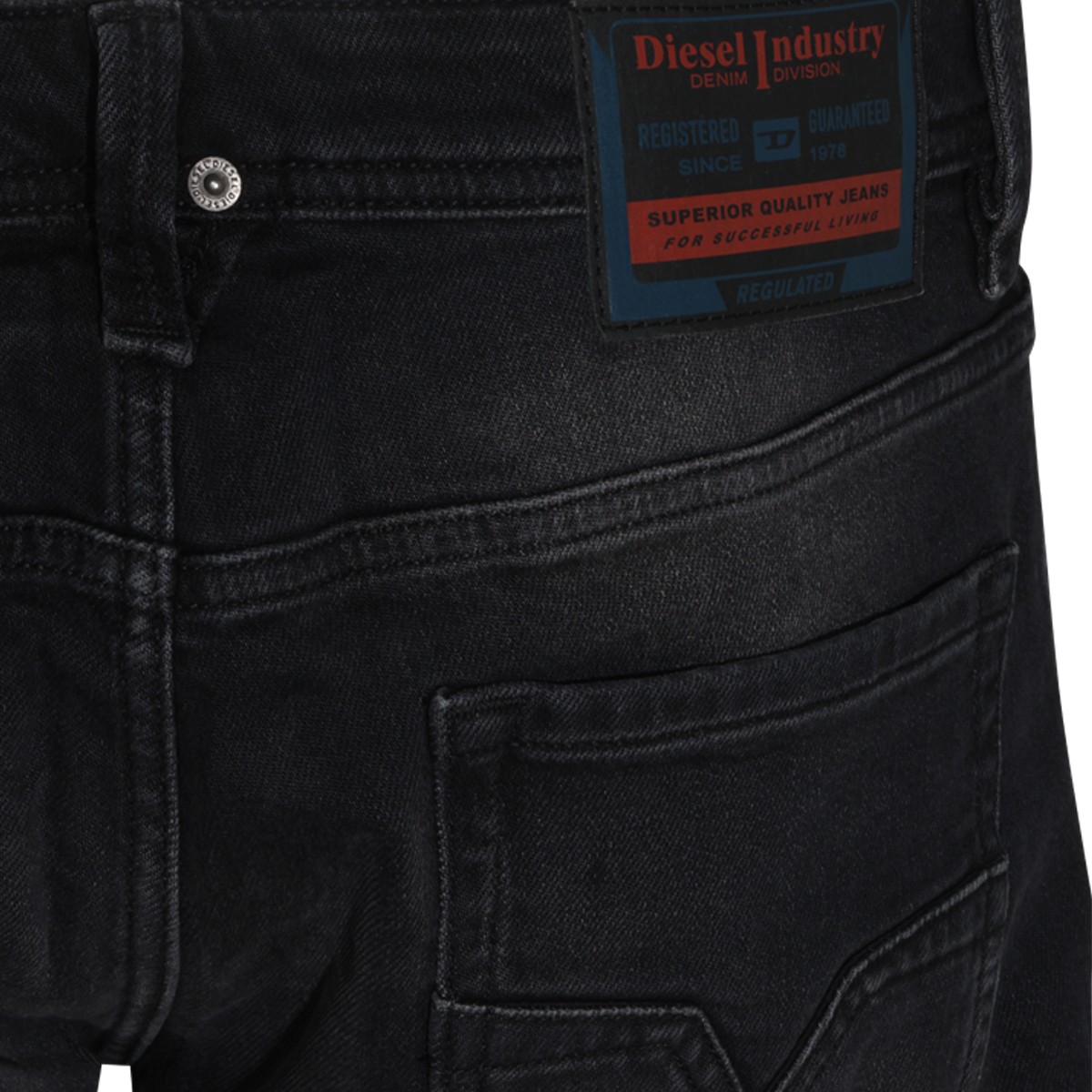BLACK DENIM 1985 LARKEE JEANS