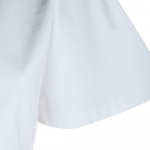 WHITE COTTON T-SHIRT