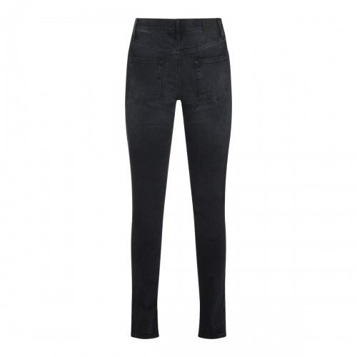 BLACK COTTON JEANS