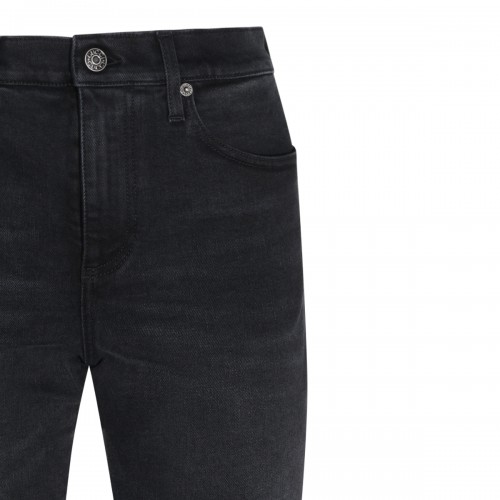 BLACK COTTON JEANS 2