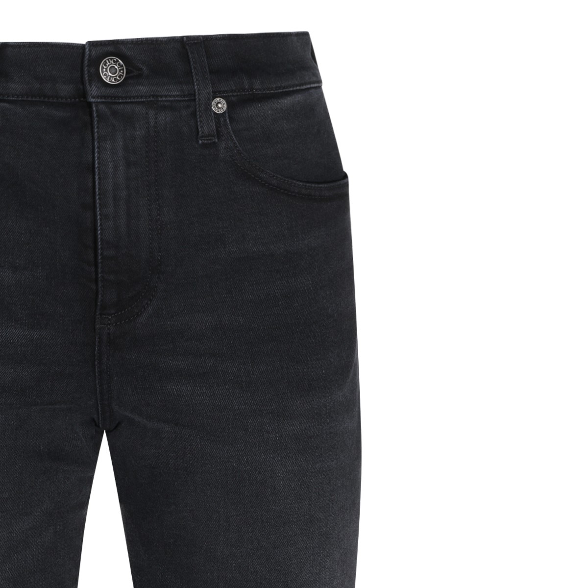 BLACK COTTON JEANS