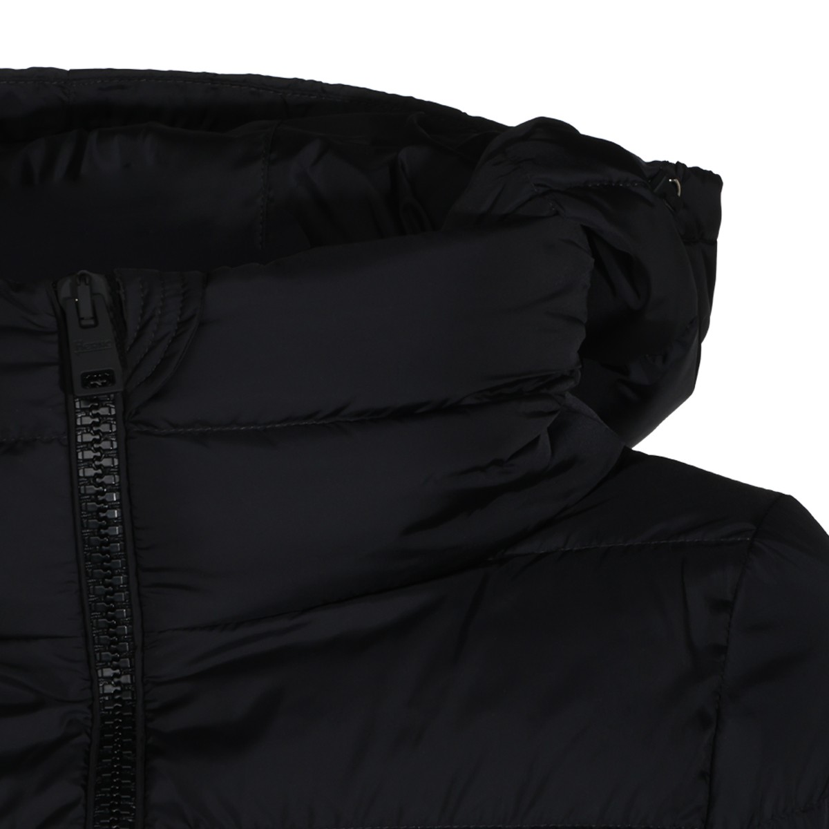 BLACK PUFFER DOWN JACKET