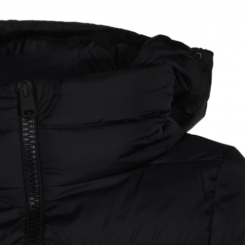 BLACK PUFFER DOWN JACKET