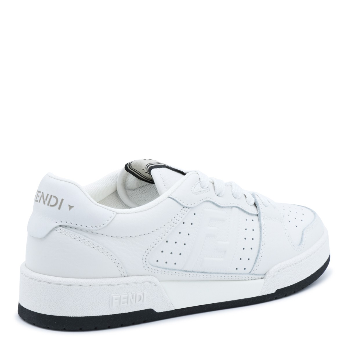 WHITE LEATHER SNEAKERS