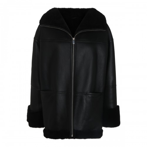 BLACK LEATHER JACKET