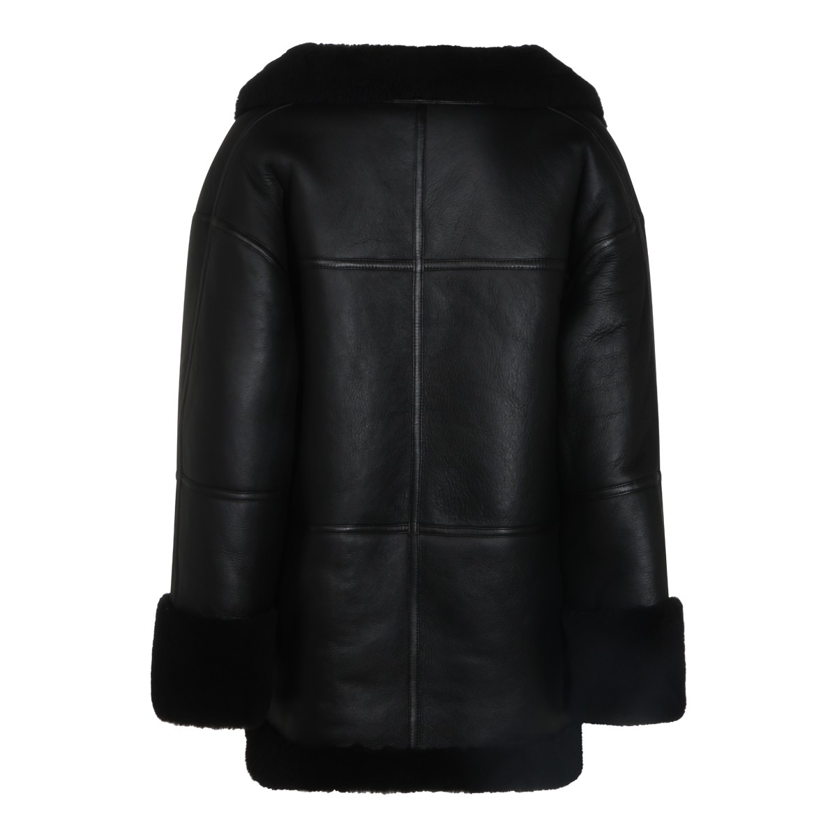 BLACK LEATHER JACKET