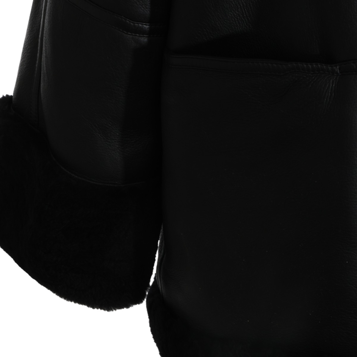 BLACK LEATHER JACKET