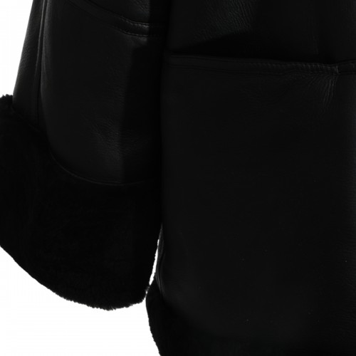 BLACK LEATHER JACKET