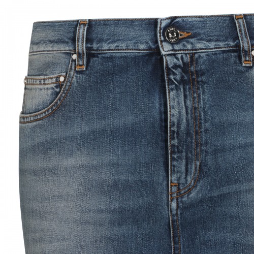 BLUE COTTON JEANS