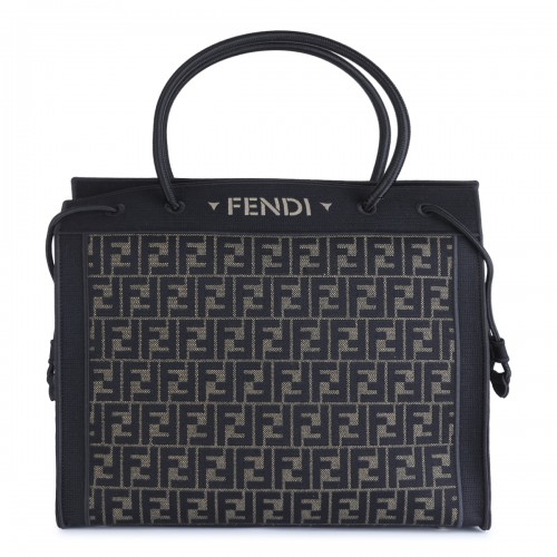BEIGE FF MAGIC TOP HANDLE BAG