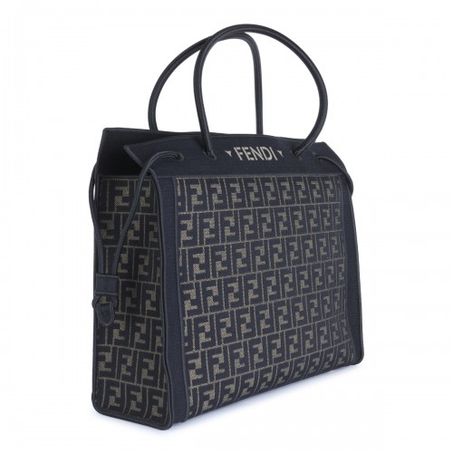 BEIGE FF MAGIC TOP HANDLE BAG