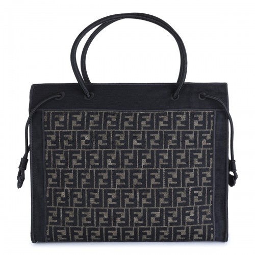 BEIGE FF MAGIC TOP HANDLE BAG