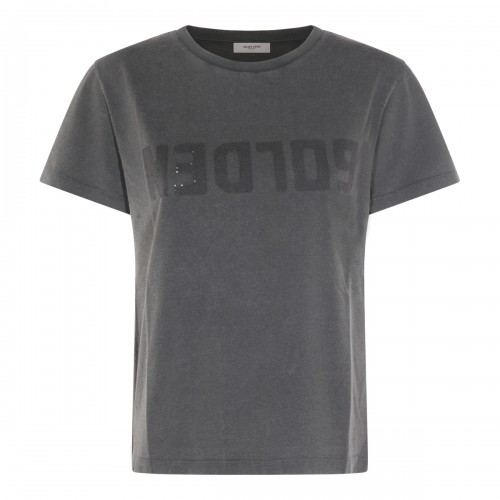 ANTHRACITE COTTON T-SHIRT