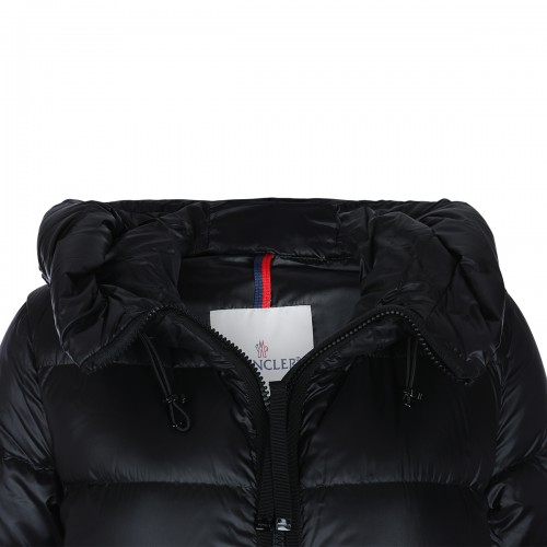 BLACK PUFFER SUYENNE LONG PARKA DOWN JACKET
