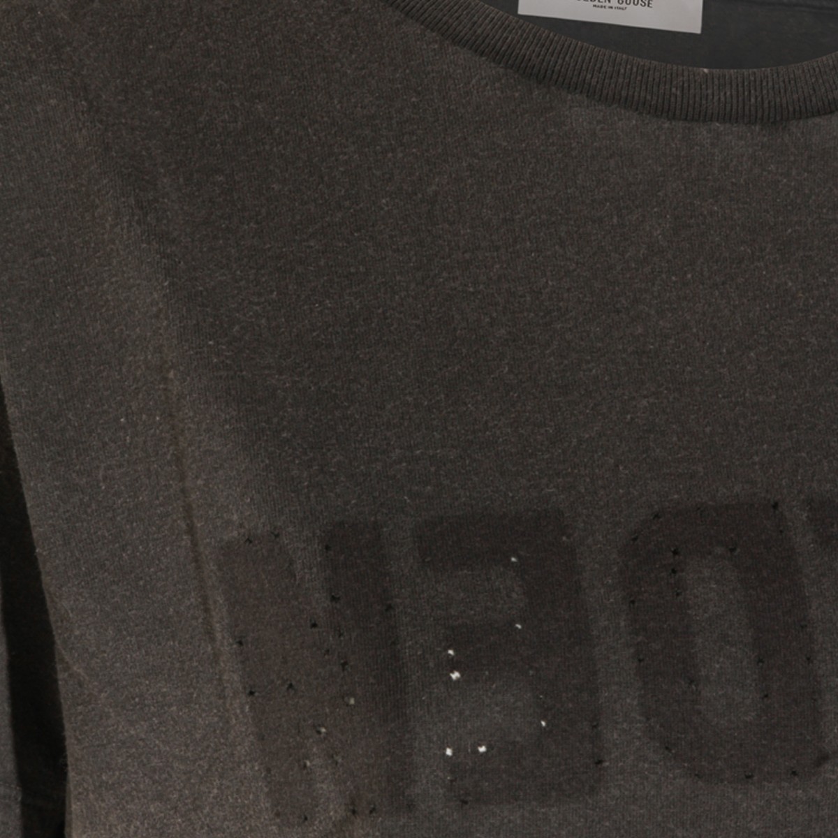 ANTHRACITE COTTON T-SHIRT