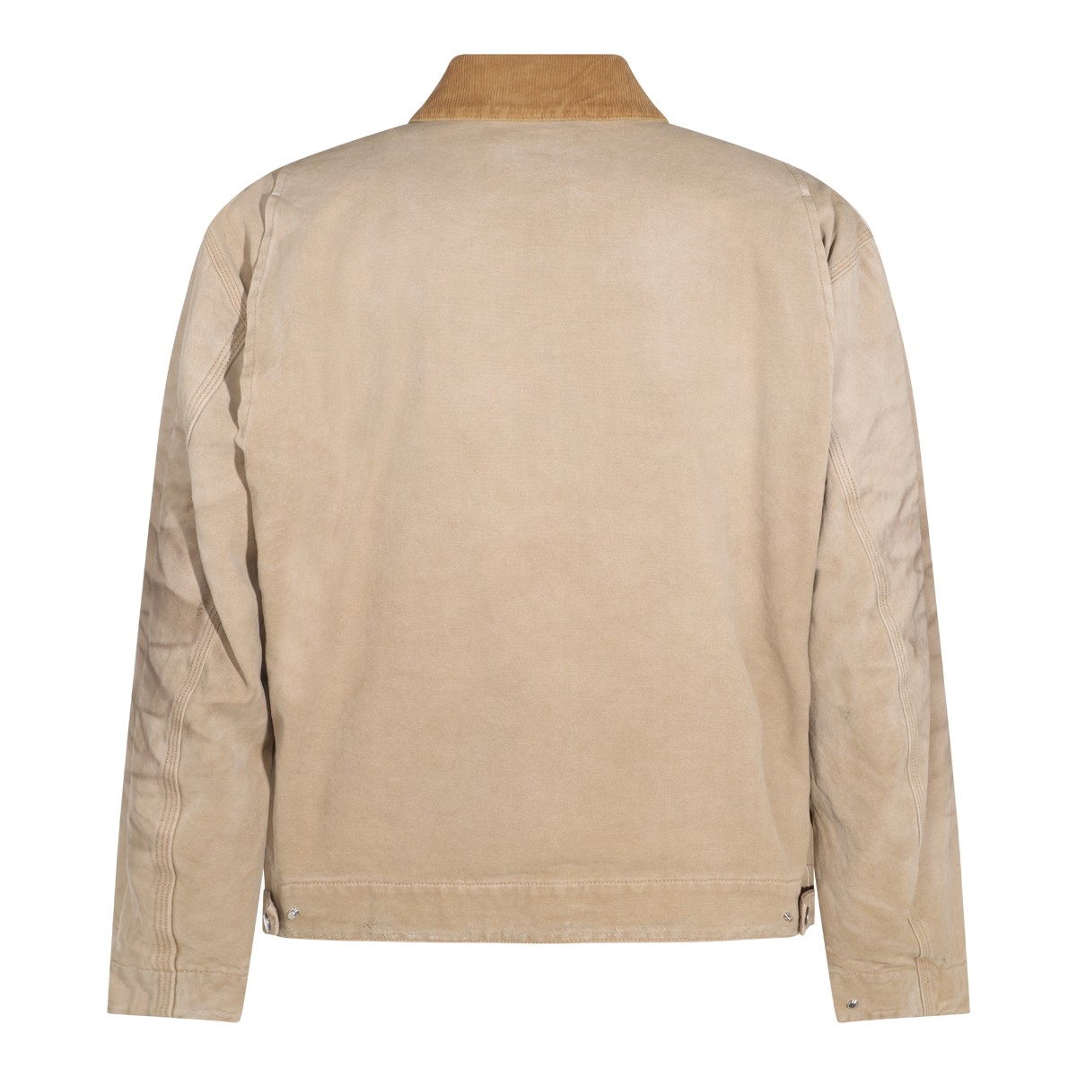 CAMEL COTTON CASUAL JACKET