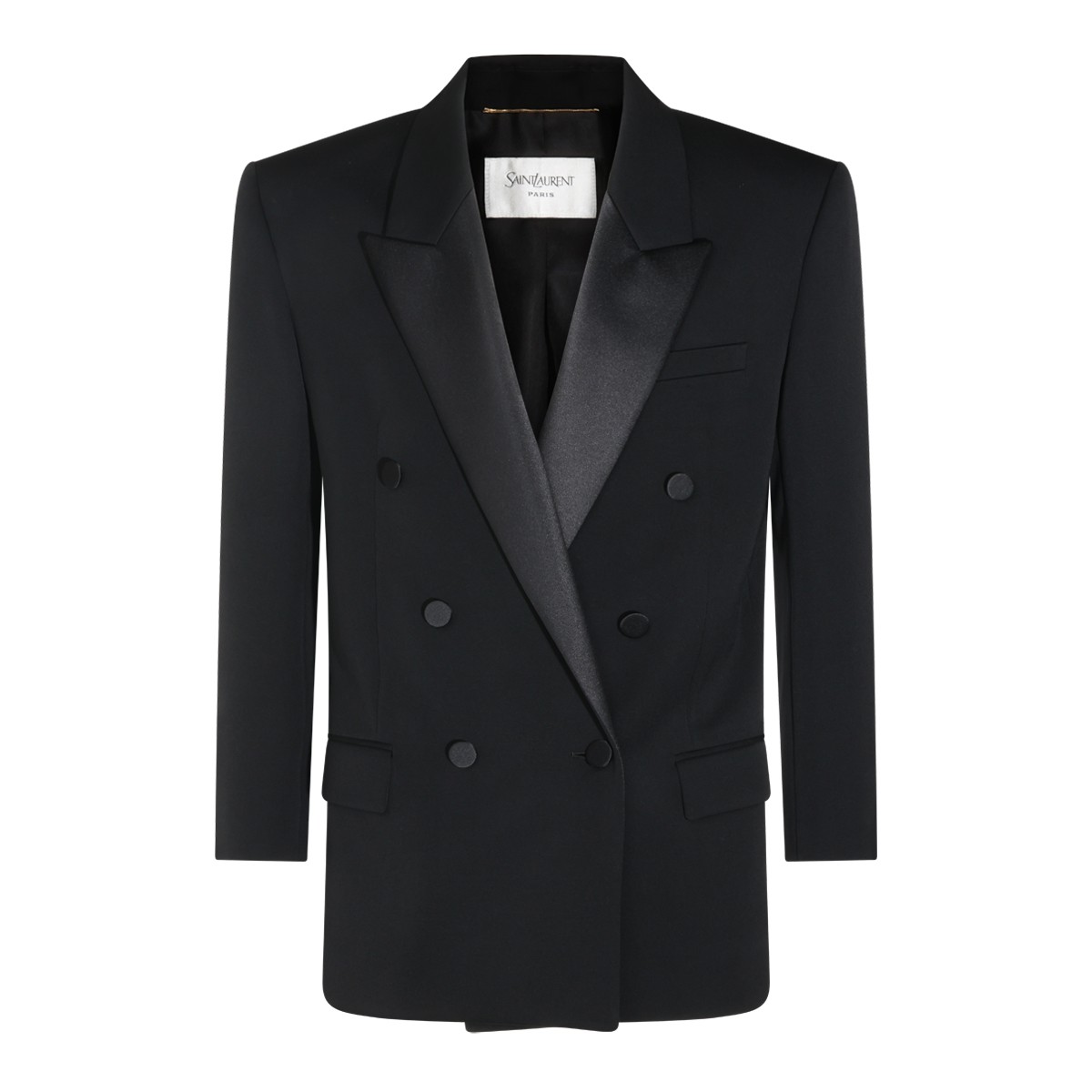 BLACK WOOL BLAZER