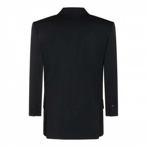 BLACK WOOL BLAZER