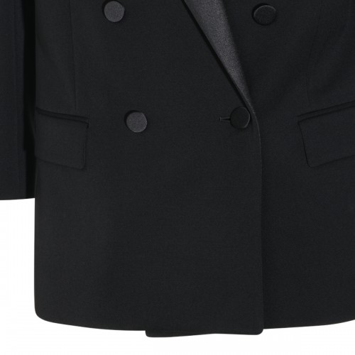 BLACK WOOL BLAZER
