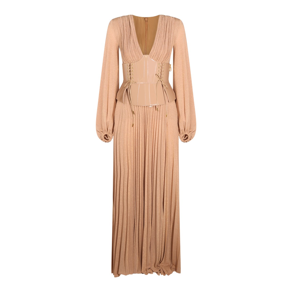 SUEDE LONG DRESS