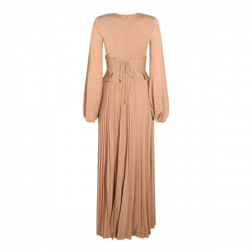 SUEDE LONG DRESS