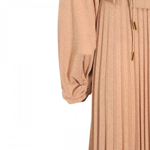 SUEDE LONG DRESS