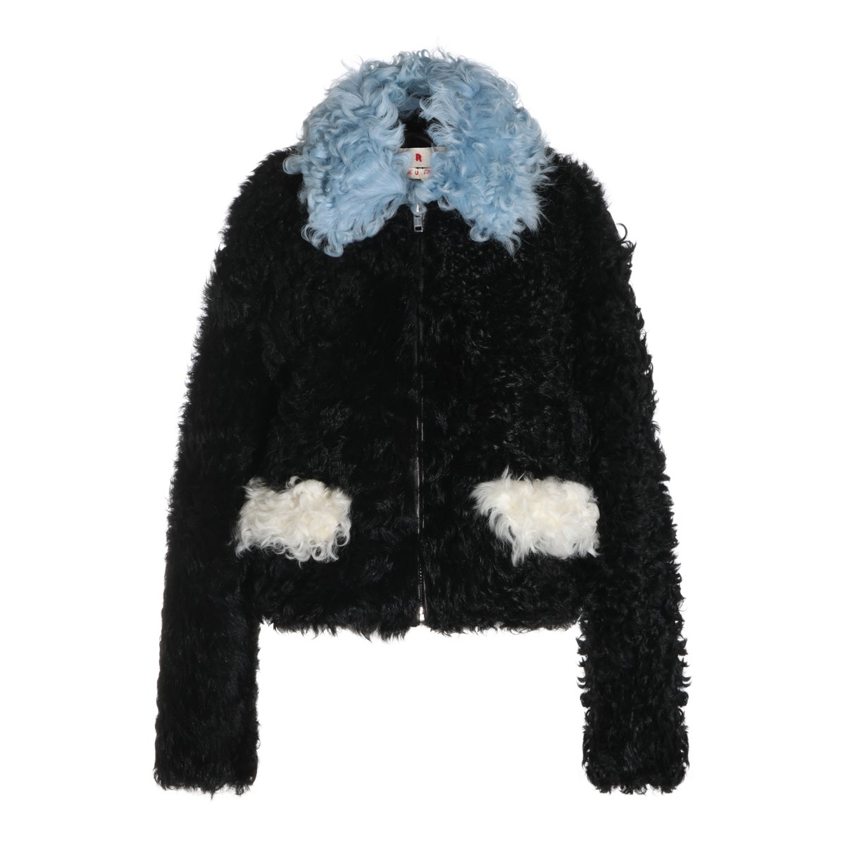 BLACK FUR JACKET