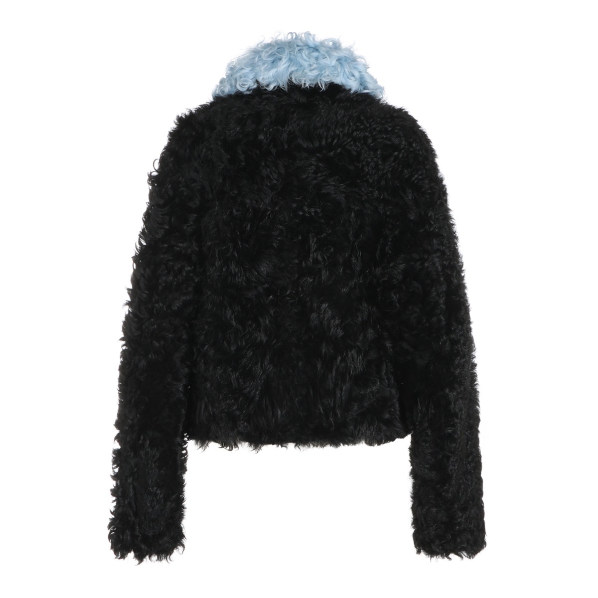 BLACK FUR JACKET
