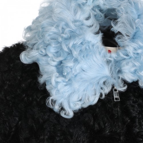 BLACK FUR JACKET