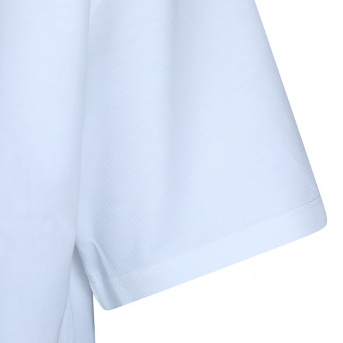 WHITE COTTON T-SHIRT