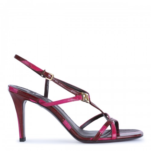 WINE HOT PINK LEATHER...