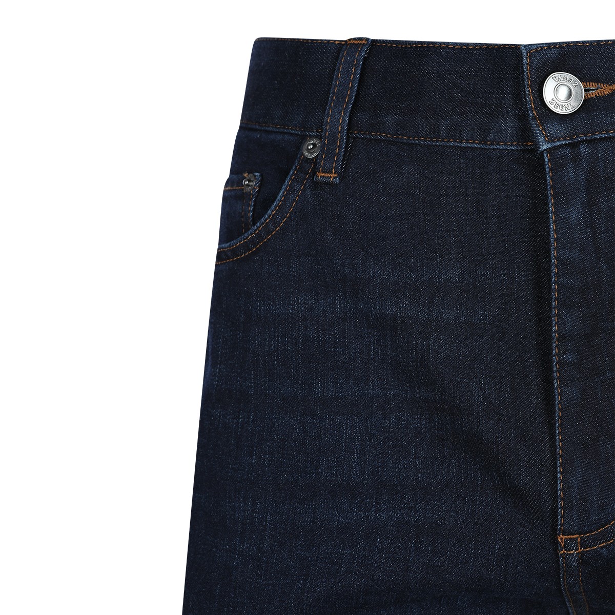 DARK BLUE COTTON STRETCH CLASSIC PANTS