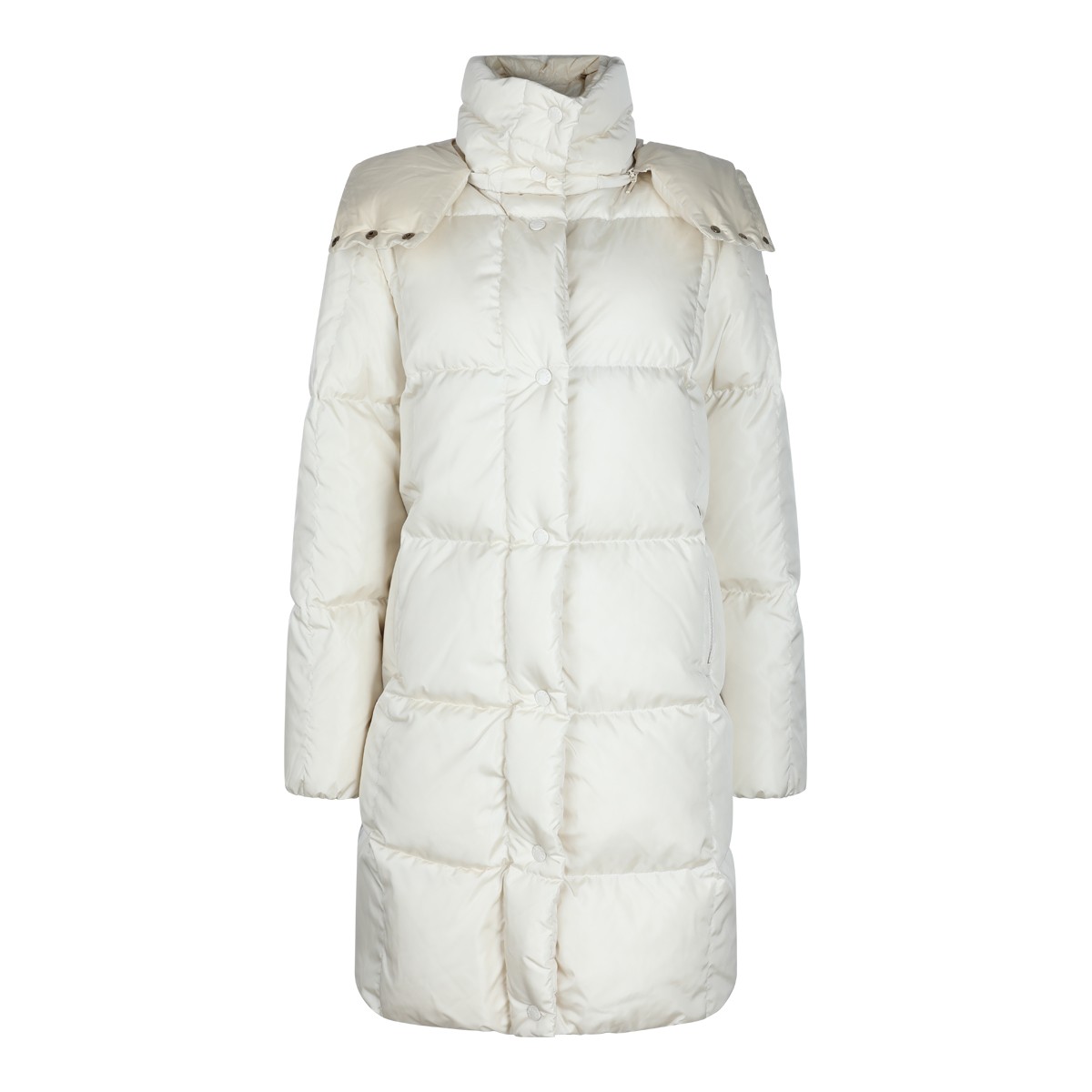 IVORY PUFFER LITTLE LONG DOWN JACKET